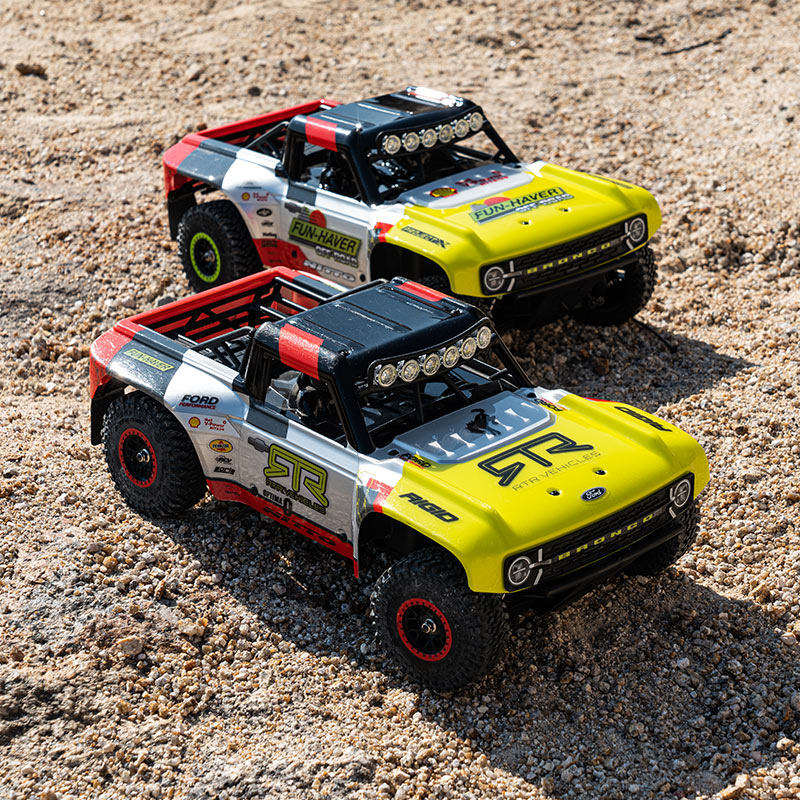 FMS 1:18 FSC18 FORD BRONCO RTR/RS RC Desert Truck-FMS11871RTR