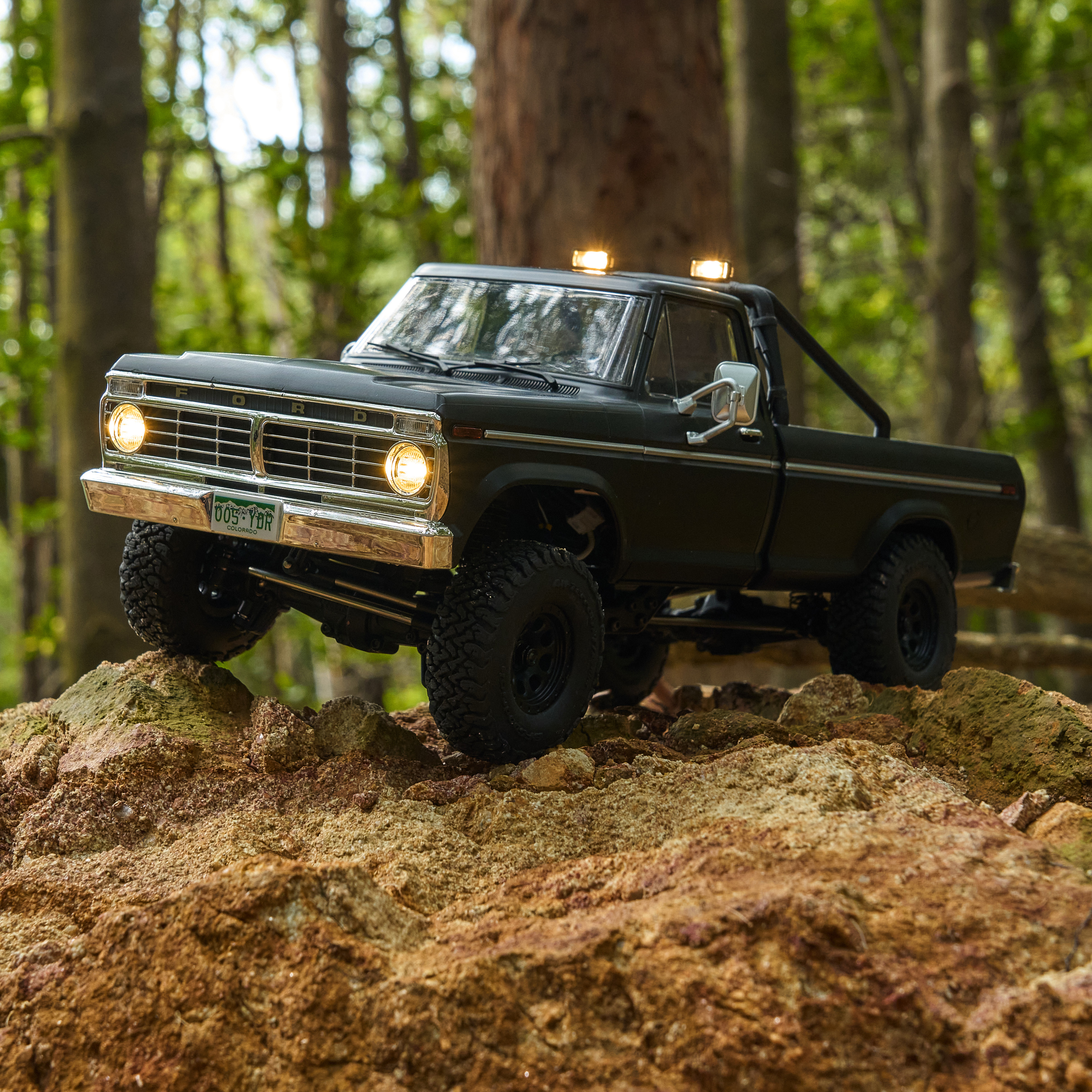 FMS 1:18 FCX18 II Ford F-100 RC Crawler RTR Brushed (199mm Wheelbase)-118L01BDBUWH