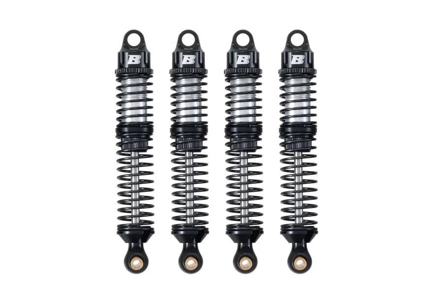 BATRAZZI 90mm Oil-Filled Aluminum Shocks for FCX10 and Other 1/10 RC Crawlers (4 Pcs)-BTZ1079