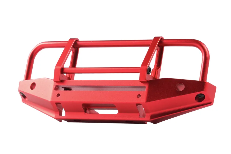 Batrazzi HD Bumper and Grille Guard for FCX24M Land Rovers D90, D110, Range Rover and Discovery-BTZ1123BK-AL