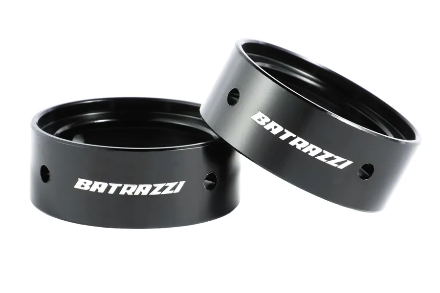 BATRAZZI Aluminum Clamping Rings for 0.8” Wheels (2 Pcs)-BTZ1096BK-AL