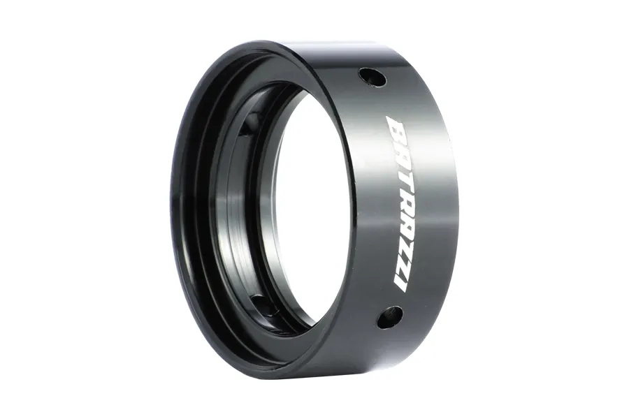 BATRAZZI Aluminum Clamping Rings for 0.8” Wheels (2 Pcs)-BTZ1096BK-AL