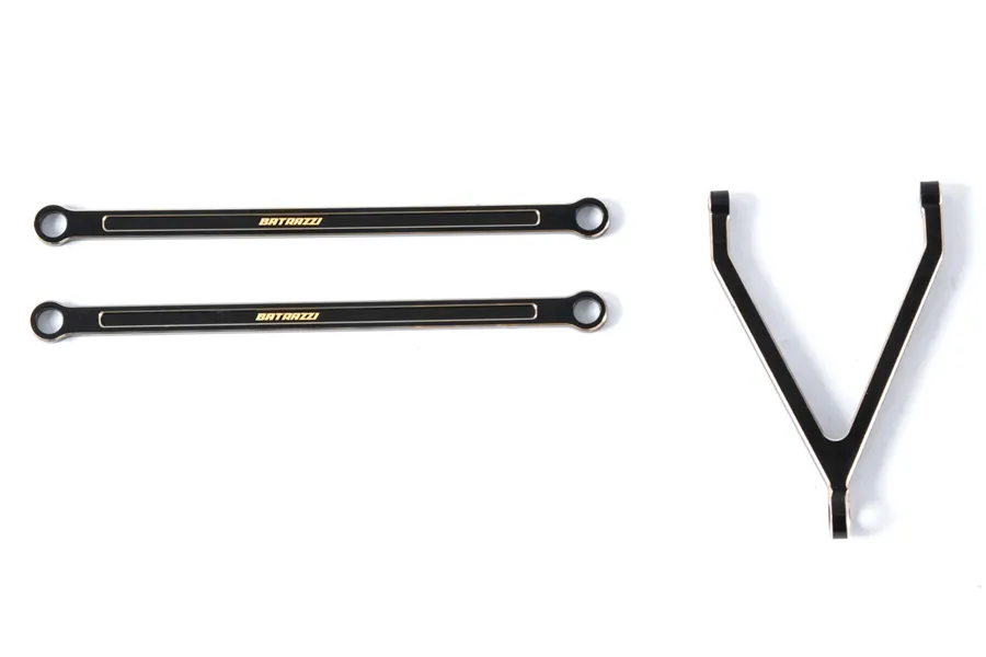 BATRAZZI Brass Upper Link Set for FCX18 K10 / HUMMER EV-BTZ1068
