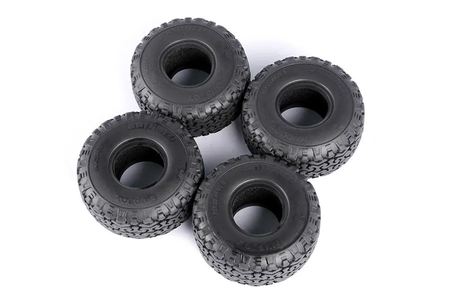 BATRAZZI 62*26.5mm Mudboy 1.0” A/T Tires (4 Pcs)-BTZ1103V2