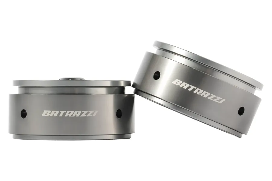 BATRAZZI Aluminum 1.9” V-Spoke Beadlock Wheels (2pcs)-BTZ1109SG-AL