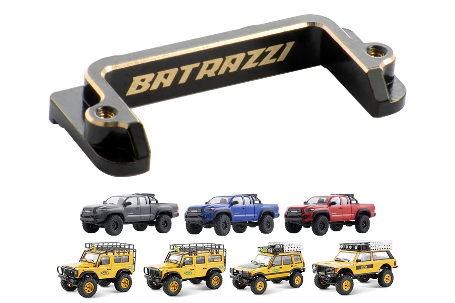 BATRAZZI Brass Steering Servo Mount for FCX24M-BTZ1115BK-BS