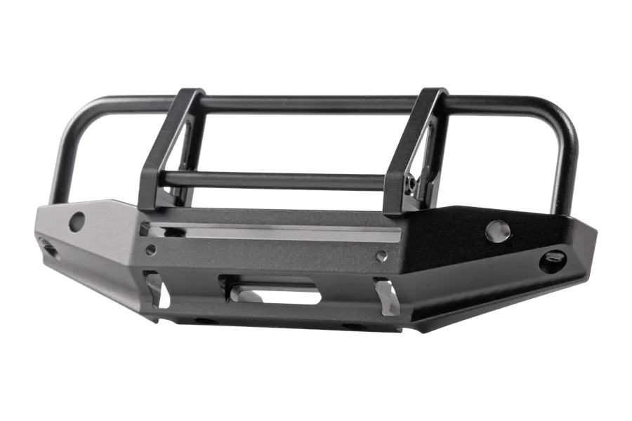 Batrazzi HD Bumper and Grille Guard for FCX24M Land Rovers D90, D110, Range Rover and Discovery-BTZ1123BK-AL