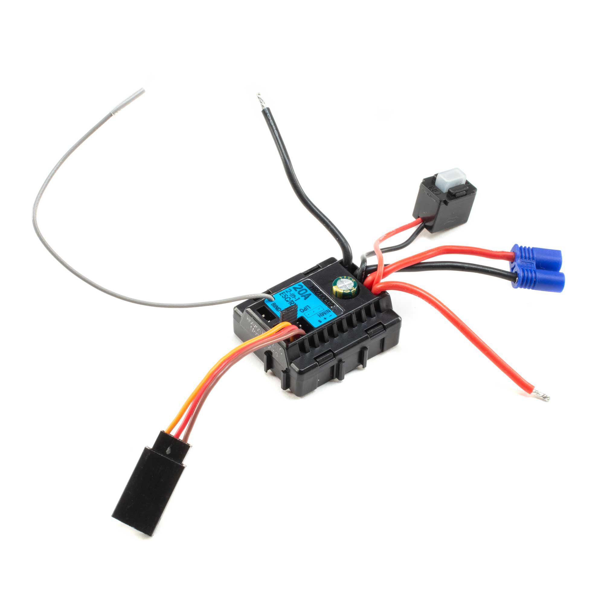 Horizon Hobby ESC/Receiver, 2.4Ghz, EC2: 1:24