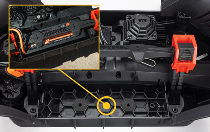 FAST, SECURE BATTERY SWAPS for the ARRMA 1/8 QUAKE 4S DSC 4X4 Ready-To-Run Brushless Monster Truck