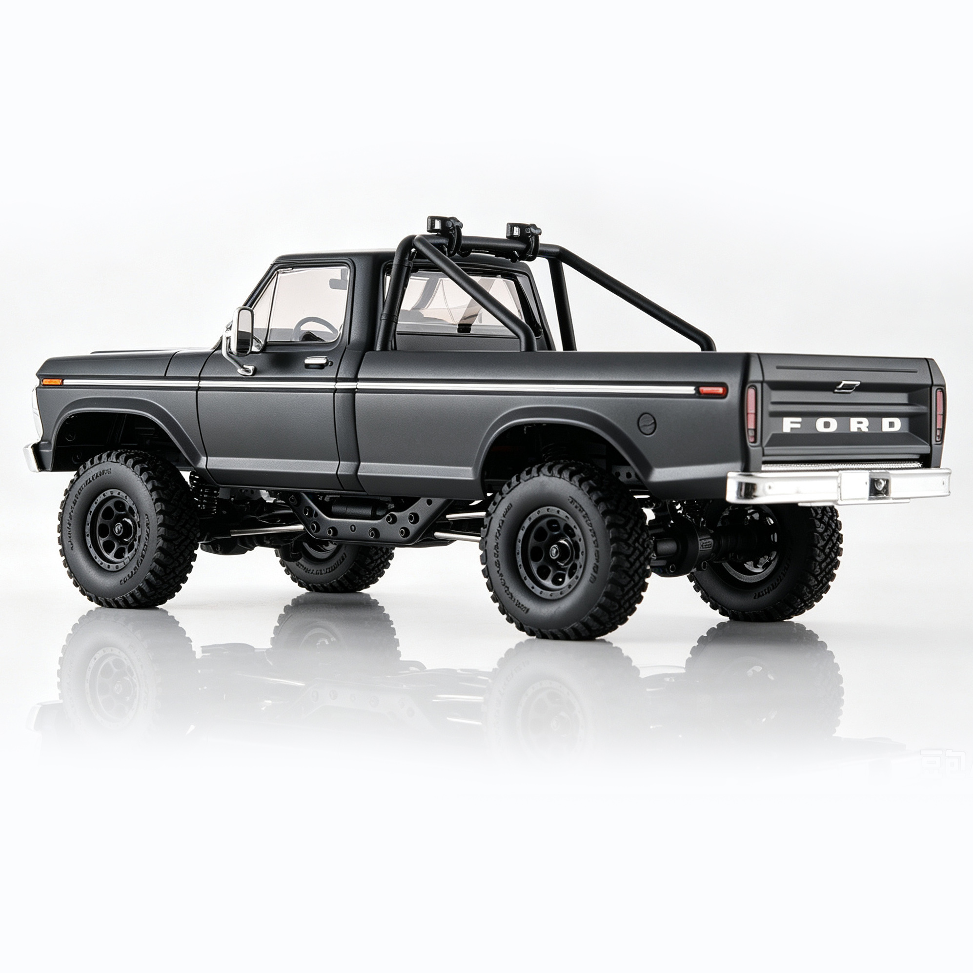 FMS 1:18 FCX18 II Ford F-100 RC Crawler RTR Brushed (199mm Wheelbase)-118L01BDBUWH