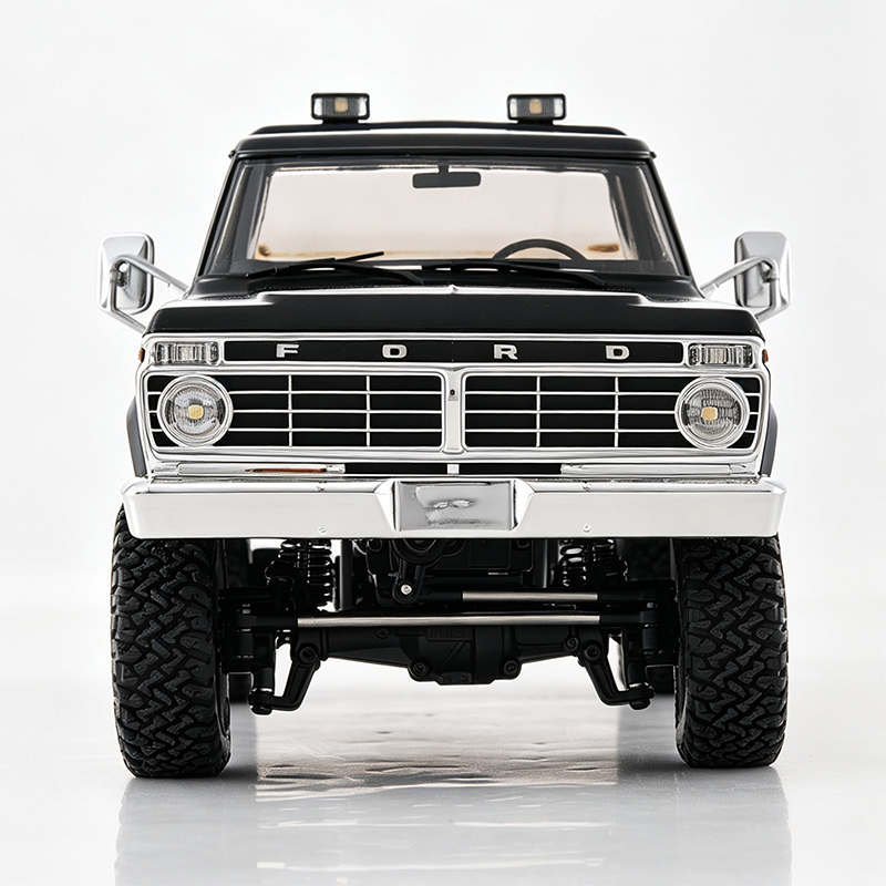 FMS 1:18 FCX18 II Ford F-100 RTR Brushless Rock Crawler (199mm Wheelbase)-118L01BLBK