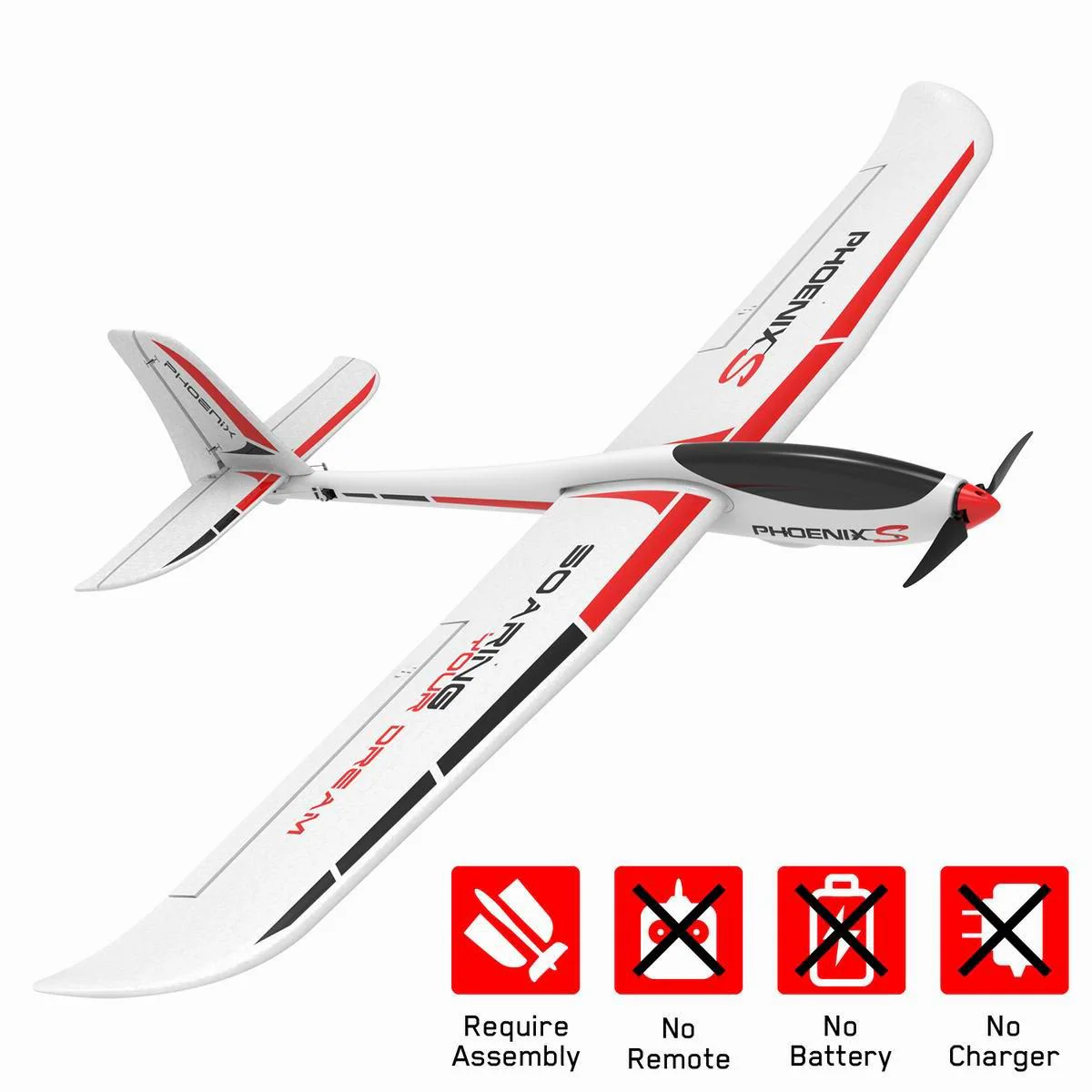 VOLANTEXRC PhoenixS (PNP) 4CH 1600MM with ABS Plastic (63'') 74207