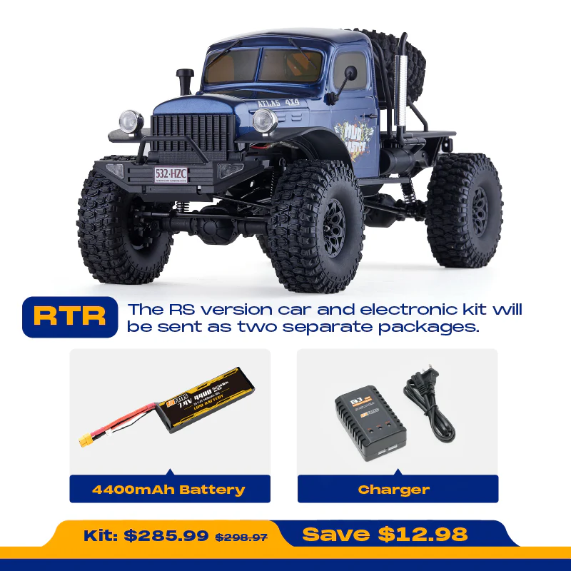 ROCHOBBY 1:10 Atlas 4x4 Off-Road Truck RS