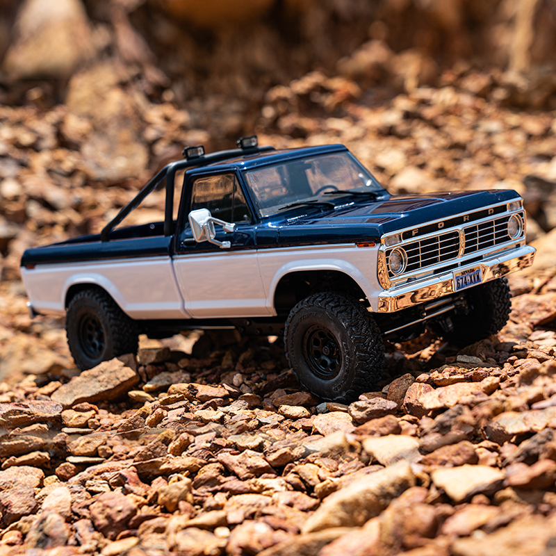 FMS 1:18 FCX18 II Ford F-100 RC Crawler RTR Brushed (199mm Wheelbase)-118L01BDBUWH
