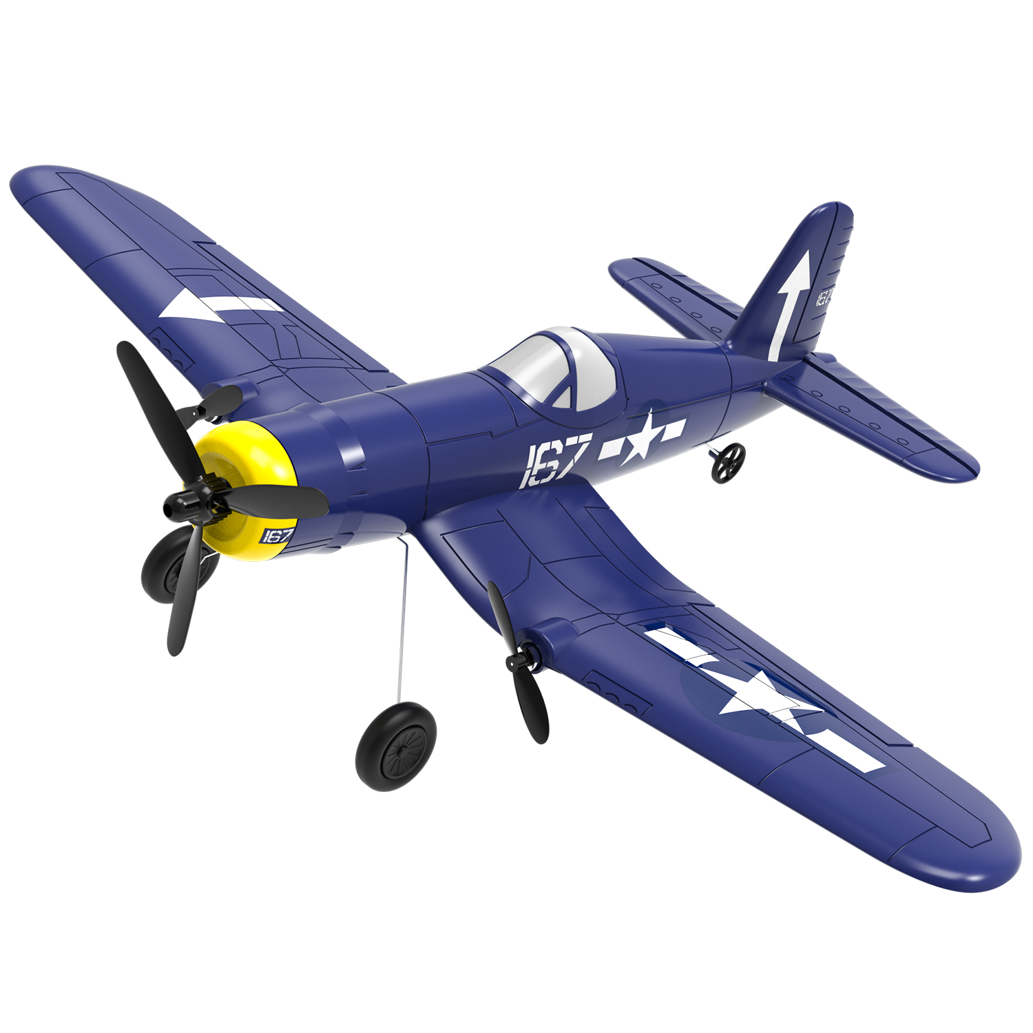 VOLANTEXRC F4U Corsair 400mm RTF RC Warbirds RC Plane 3CH-76208
