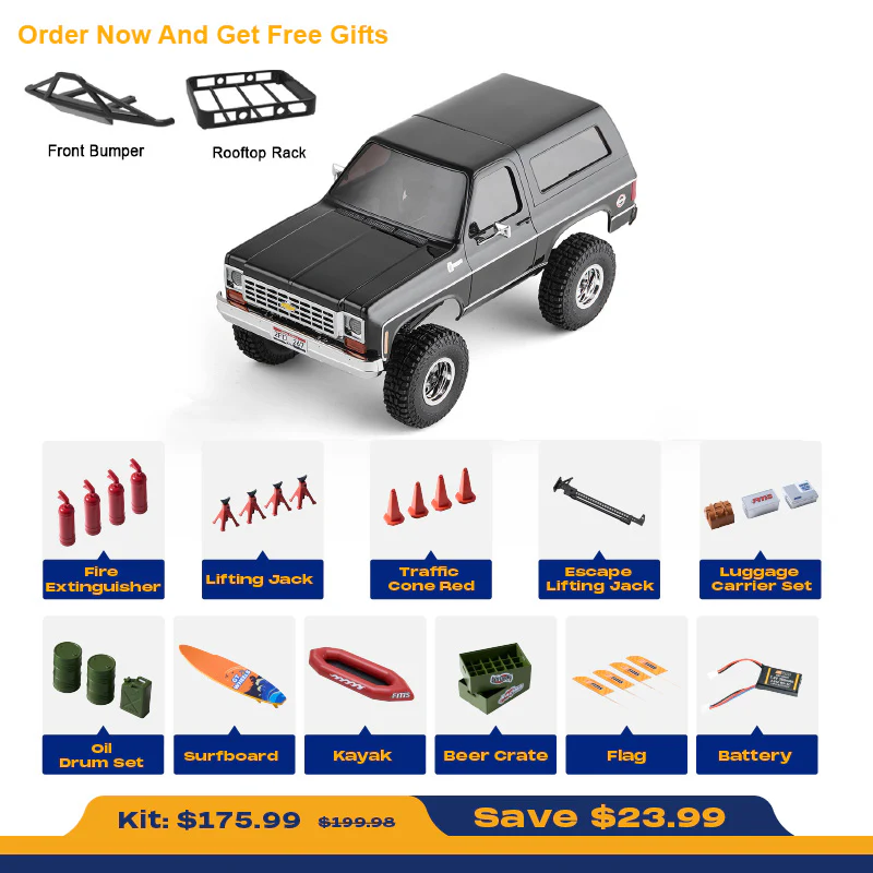 FMS 1:24 FCX24S Chevrolet K5 Blazer S RTR