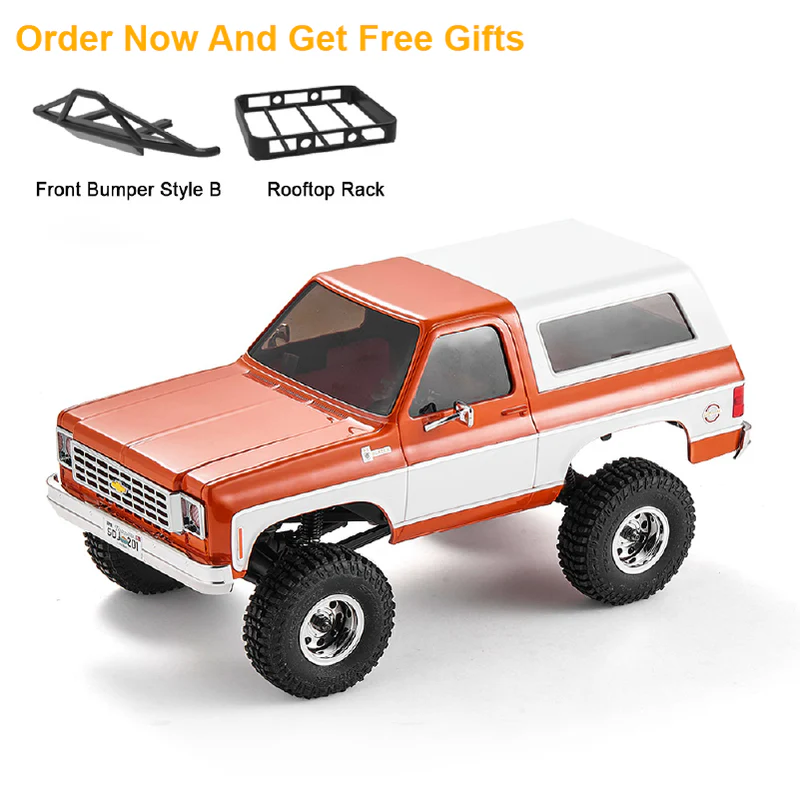 FMS 1/24スケールRCクローラー ラジコン Chevy K5 Blazer FMS 1/24 FCX24 Chevrolet K5 Blazer RC Car RTR