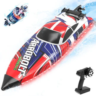VOLANTEXRC Arrobolt Lumen S Brushless 35+MPH Fast RC Boat 