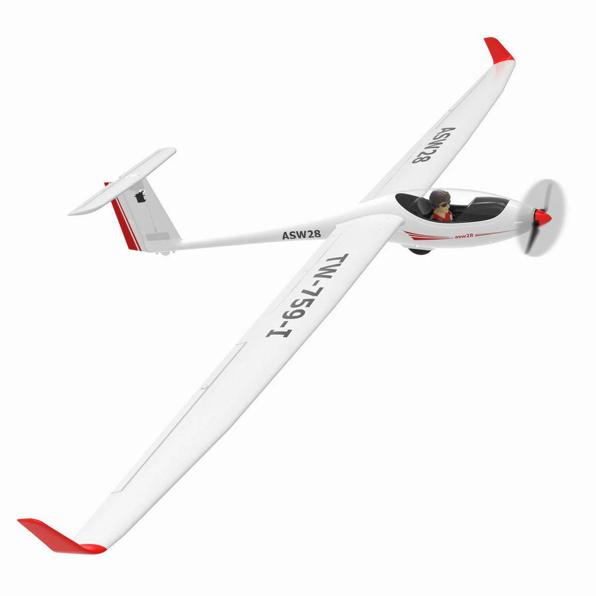 VOLANTEXRC ASW28 5CH 2.6M Brushless Sailplane  PNP-75901