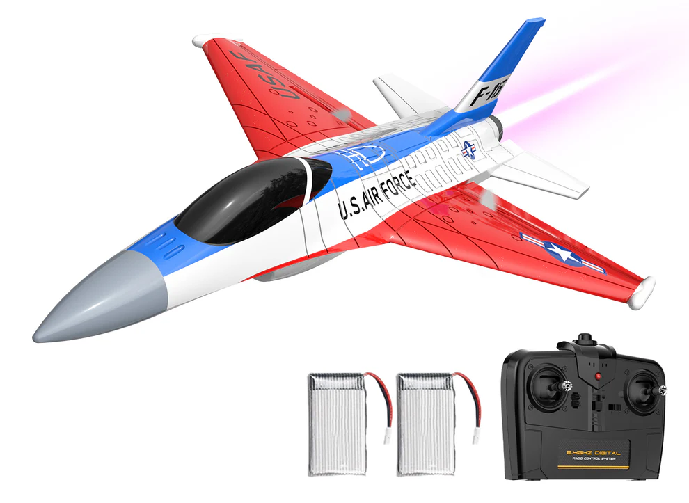 VOLANTEXRC F16 Falcon 340mm RTF 2CH for kids 13.4''-76204