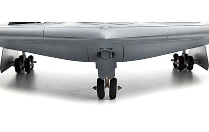 Gear Options for the E-flite Micro B-2 Spirit of America Twin RC Airplane
