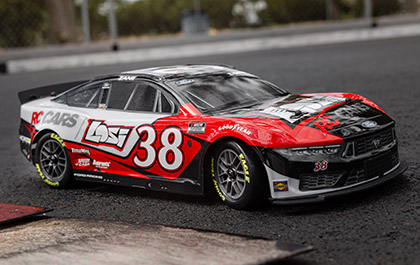 FULLY READY-TO-RUN for the Losi 1/12 NASCAR 2S AWD RTR Brushed On-Road RC Race Car