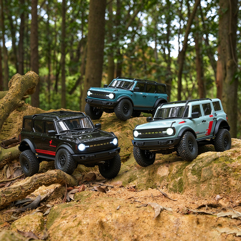 FMS 1:18 FCX18 II Ford Bronco 2021 RTR Brushed 160mm Wheelbase