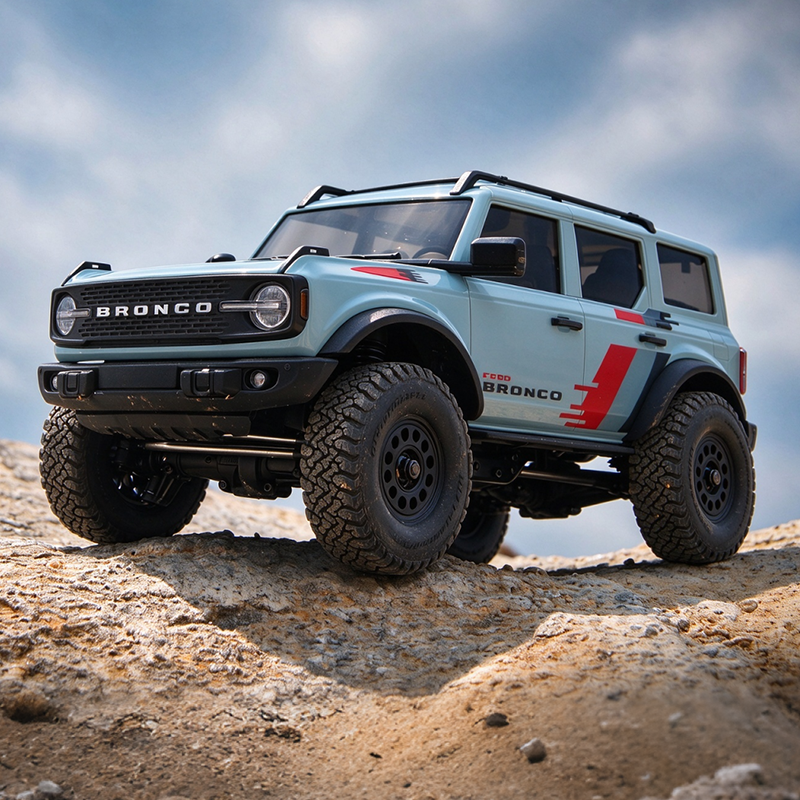 FMS 1:18 FCX18 II Ford Bronco 2021 RTR Brushed 160mm Wheelbase
