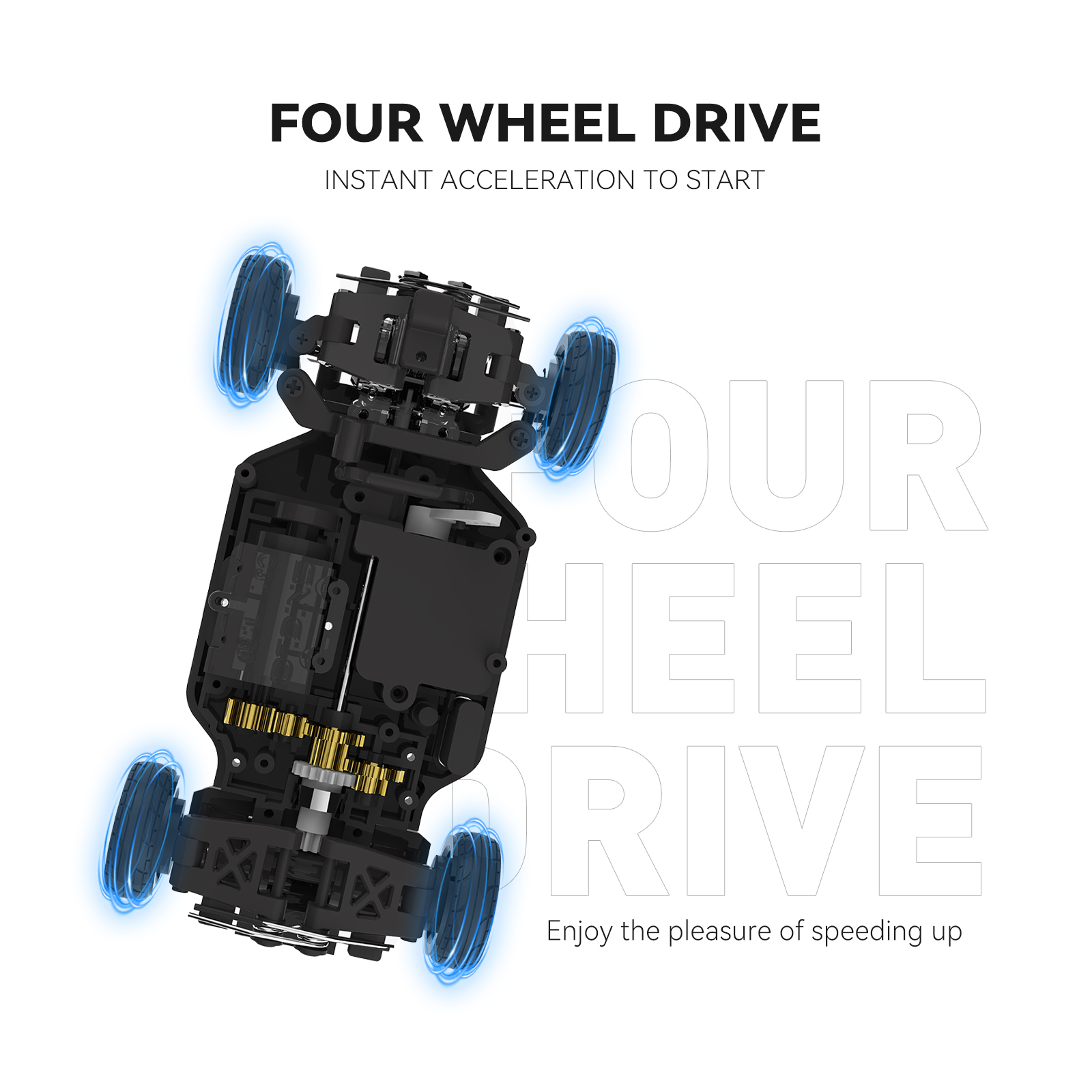 MIX GO 1/43 CA51 FPV AWD RC CAR (1 - 10 days delivery)