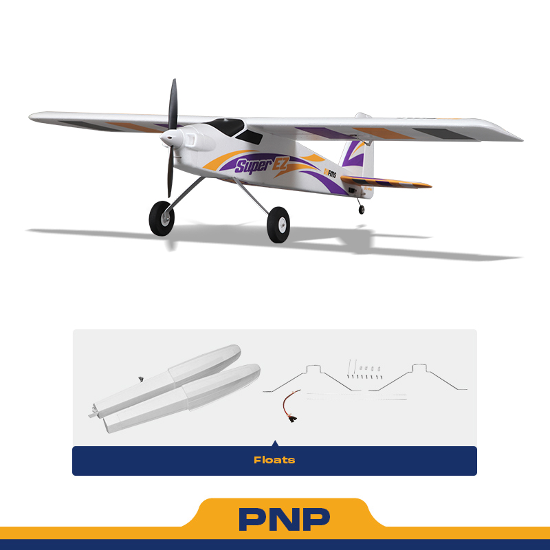 FMS 1220mm Super EZ V4 w/Floats w/Reflex V2 RTF / PNP