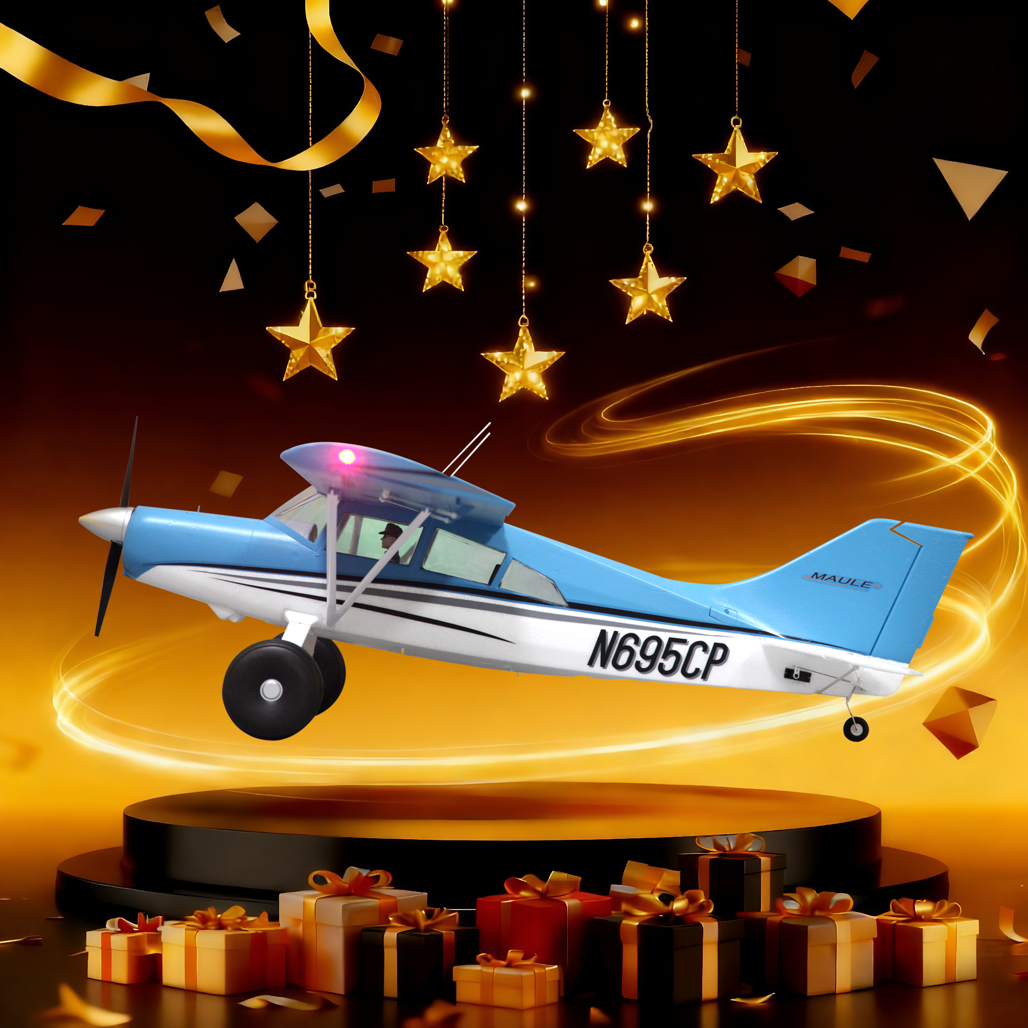 FMS 1500mm Maule PNP with Floats