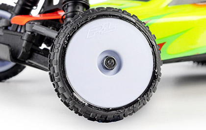 Precision Steering Response for the Pro-Line 1/24 Wedge Front and Prism Rear Carpet Tires