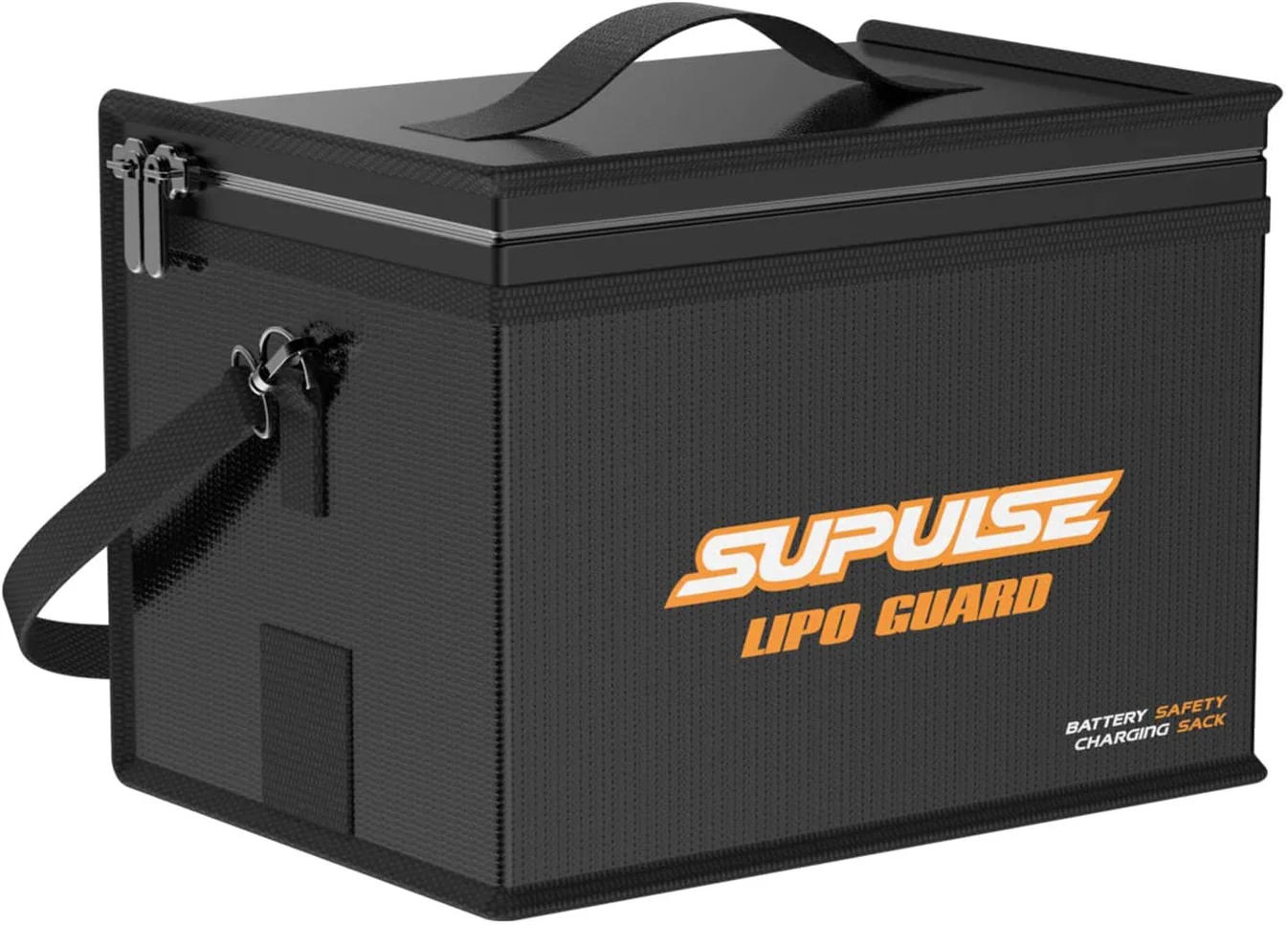 SUPULSE Lipo Safe Bag x1 Fireproof Explosionproof for Lithium Battery Storage and Charging(7.9" x 5.9" x 5.9")
