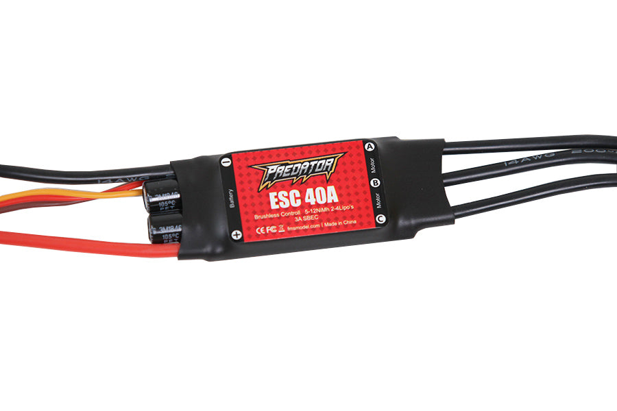 Predator-ESC 40A For 64mm F-16-HOBBY ZONE