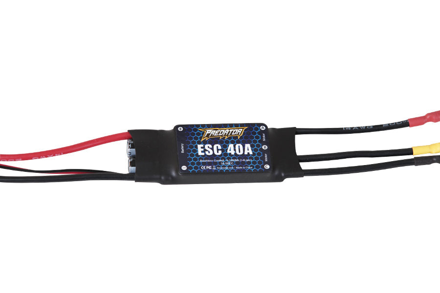 Predator-ESC 40A For 64mm F-16-HOBBY ZONE