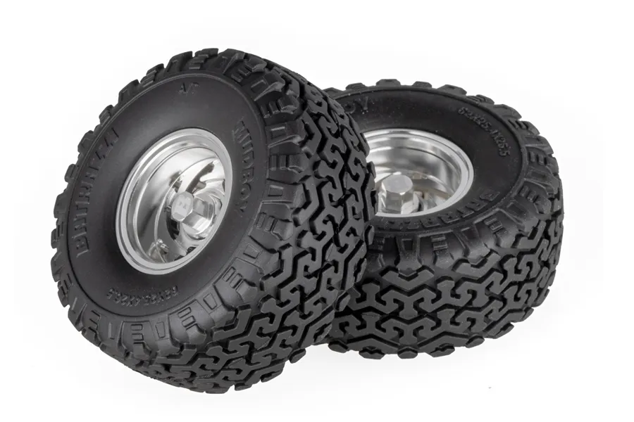 BATRAZZI 62*26.5mm Mudboy 1.0” A/T Tires (4 Pcs)-BTZ1103V2