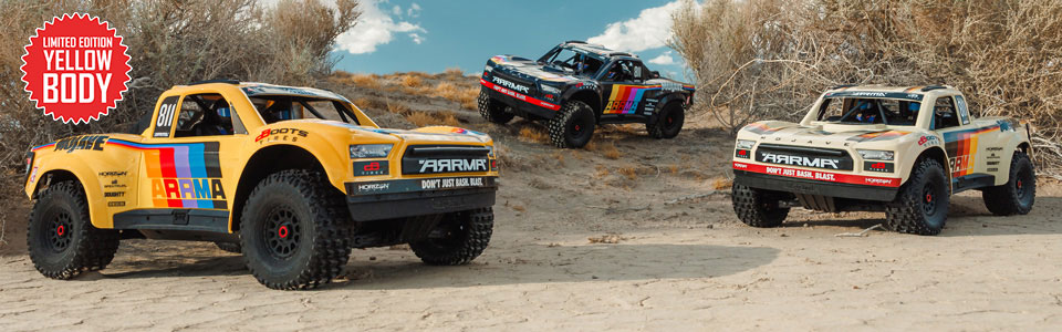 REFRESHED 1/7-SCALE PLATFORM for the ARRMA 1/7 MOJAVE 6S Brushless Desert Truck