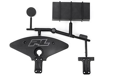 Realistic Fuel Cell Detail for the Pro-Line Fuel Cell and Splitter/Diffuser Delete Kit for Losi NASCAR