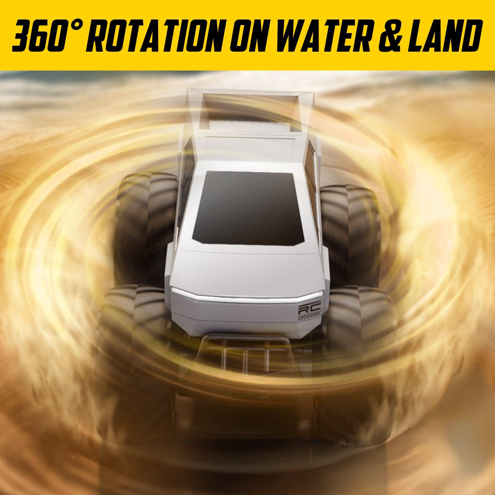 STEMTRON RC Car performing 360 degree rotation