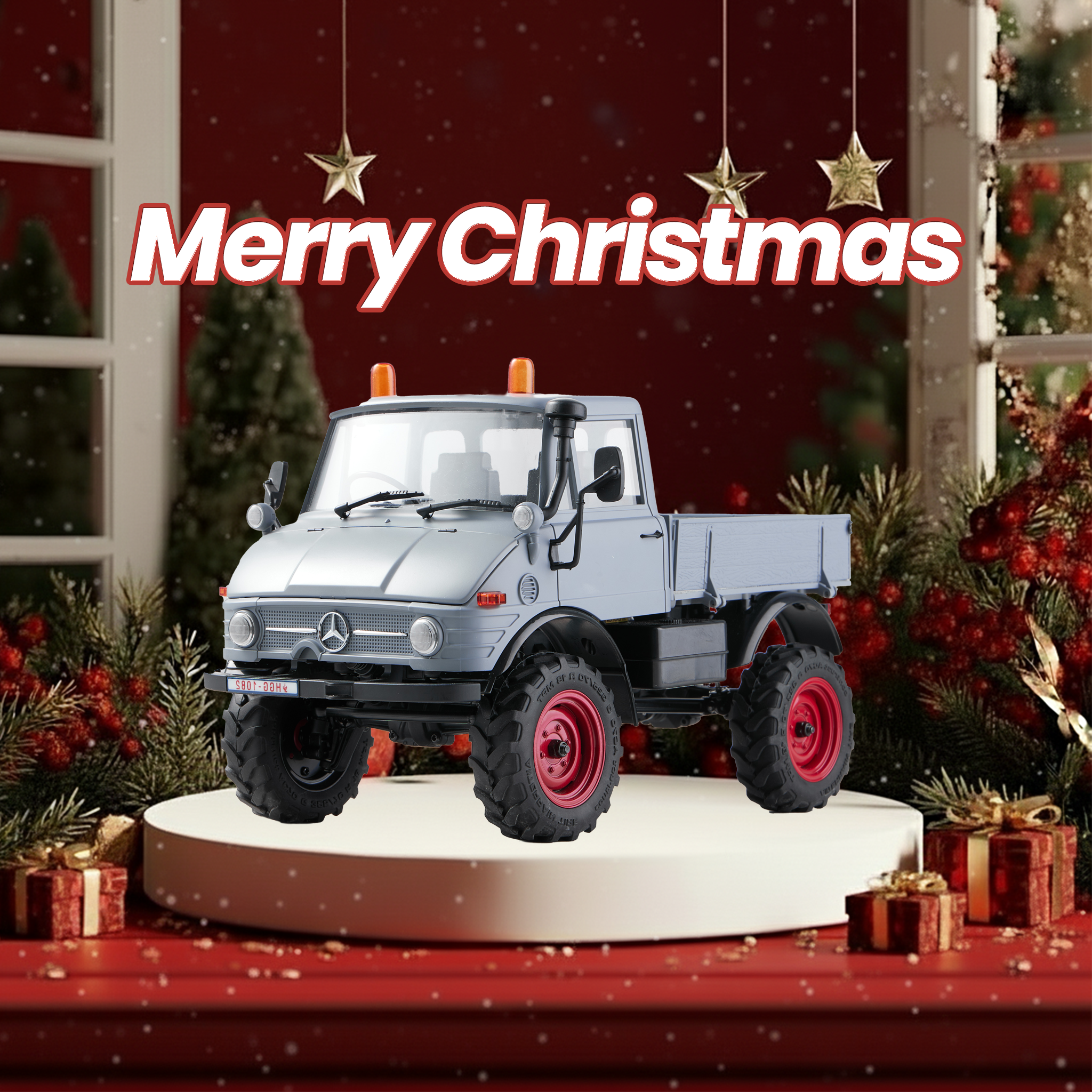 FMS 1:24 FCX24 Mercedes-Benz Unimog 421 RTR (Excludes US)