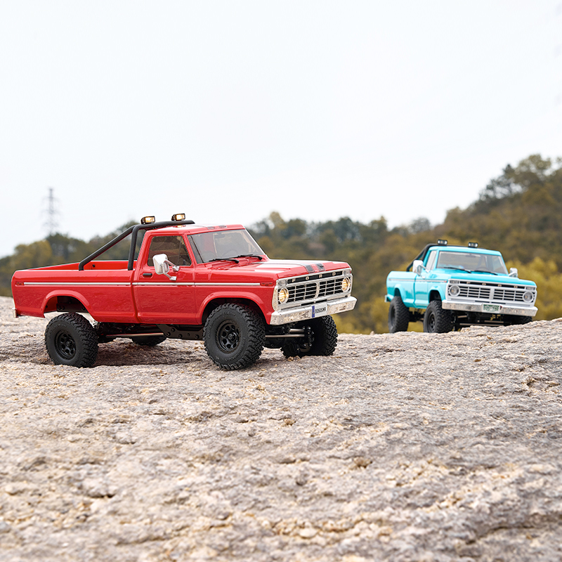 FMS 1:18 FCX18 II Ford F-100 RC Crawler RTR Brushed (199mm Wheelbase)-118L01BDBUWH