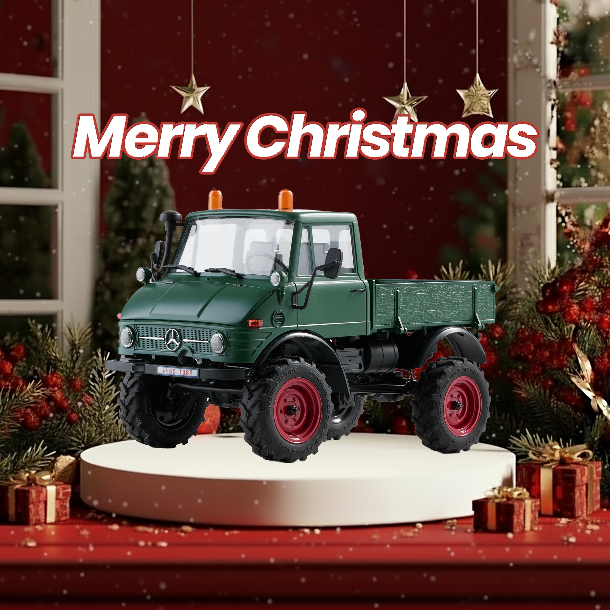 FMS 1:24 FCX24 Mercedes-Benz Unimog 421 RTR (Excludes US)