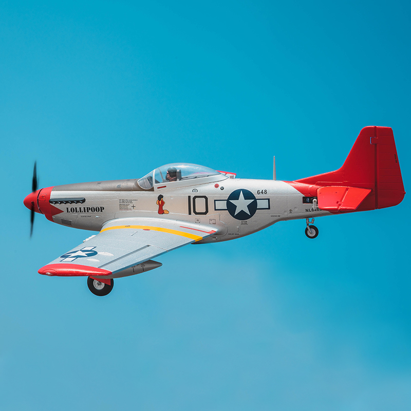 Arrows P-51D Mustang 850mm PNP/RTF with Vector Flight Stabilization System