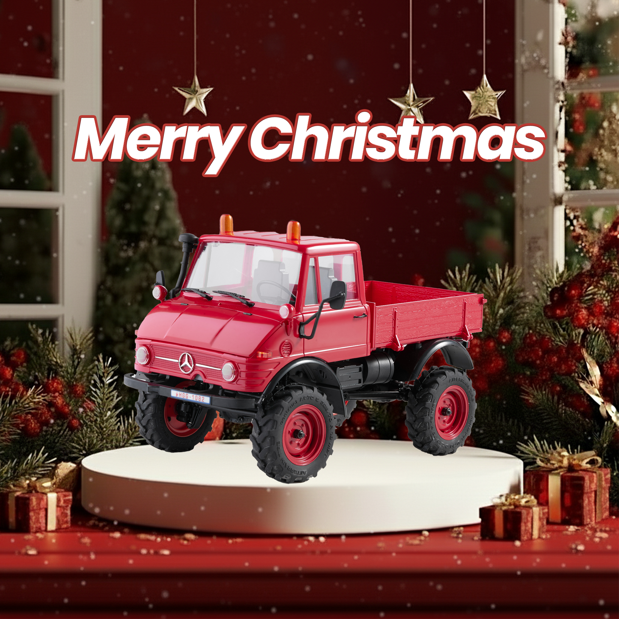 FMS 1:24 FCX24 Mercedes-Benz Unimog 421 RTR (Excludes US)