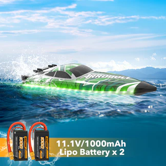 VOLANTEXRC Arrobolt Lumen S Brushless 35+MPH Fast RC Boat 