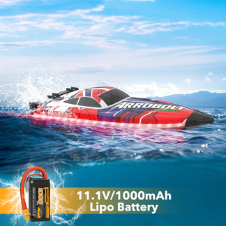 VOLANTEXRC Arrobolt Lumen S Brushless 35+MPH Fast RC Boat 