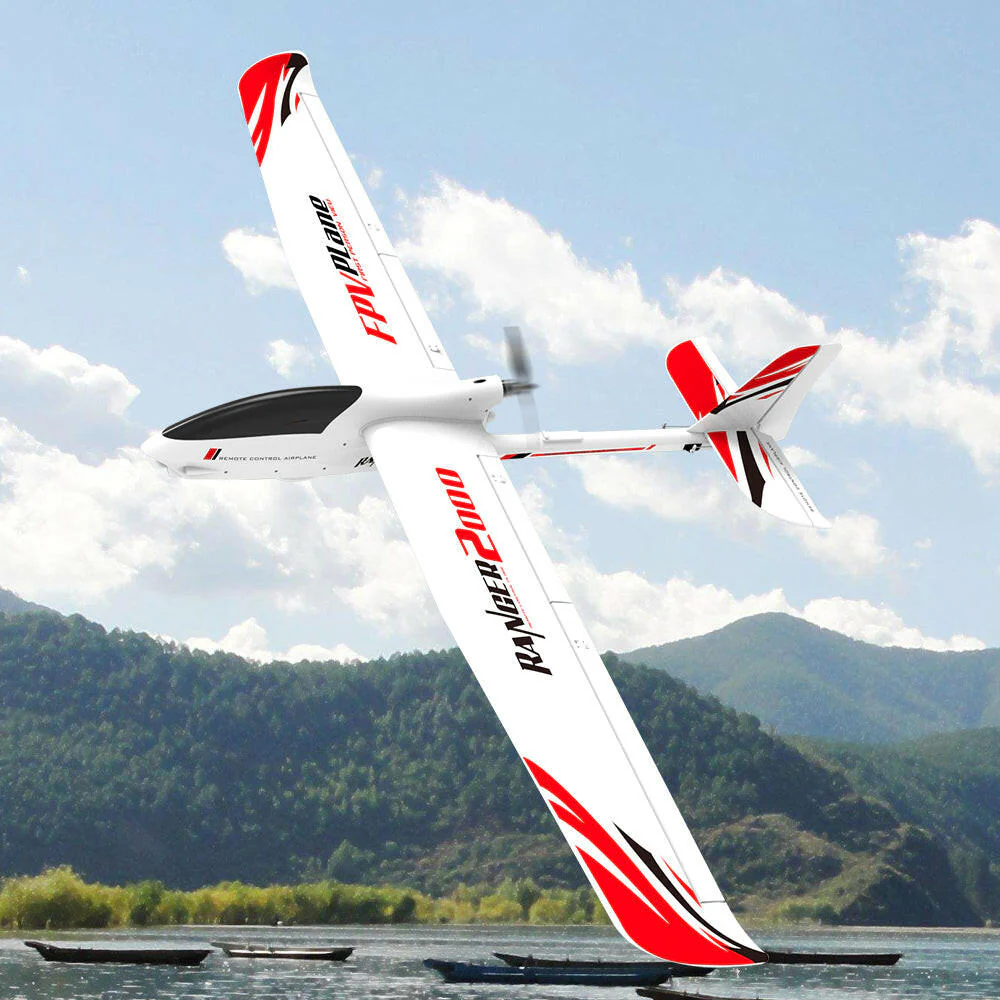 VOLANTEXRC Ranger2000 PNP 2000mm RC Glider FPV RC Aircraft 5CH 78.7''-75708