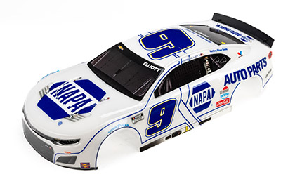 Official NASCAR Authenticity for the Pro-Line Limited Edition 1/12 Chase Elliott Number 9 NAPA DIY White 2025 Body