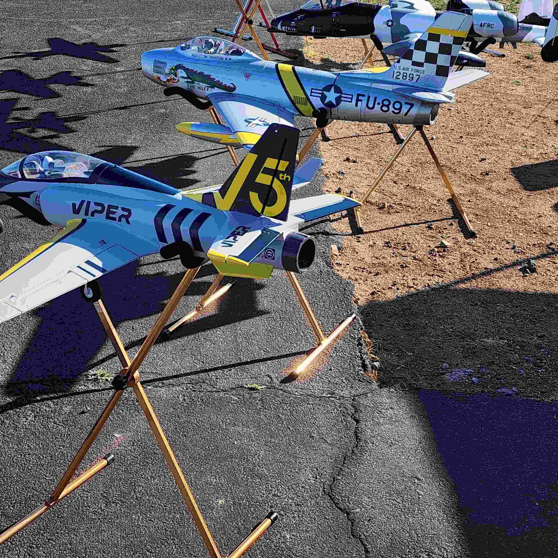 FMS Model Airplane X Display Stand/Holder V2