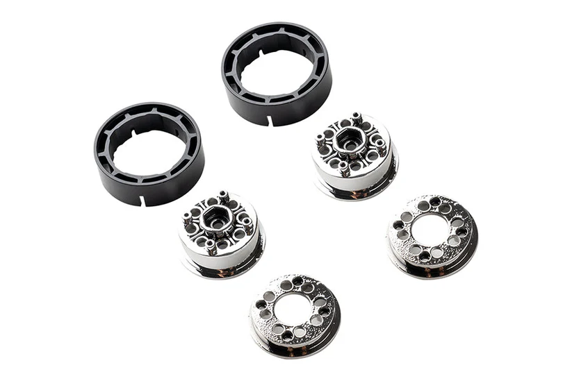 1:18 CHEVROLET K10 Eight Planets Style Wheels plastic parts